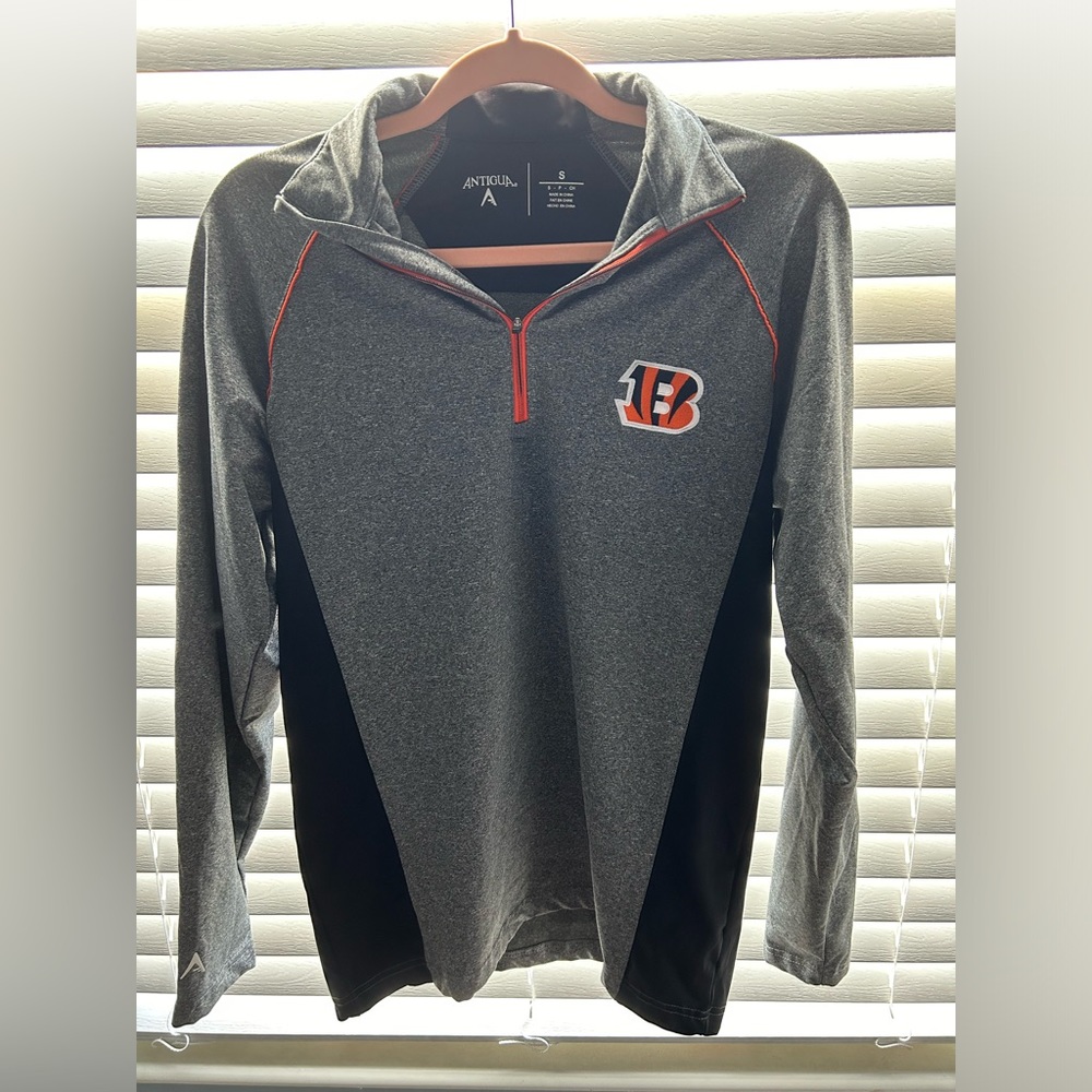 Antigua Cincinnati Bengals Women’s Quarterzip Small